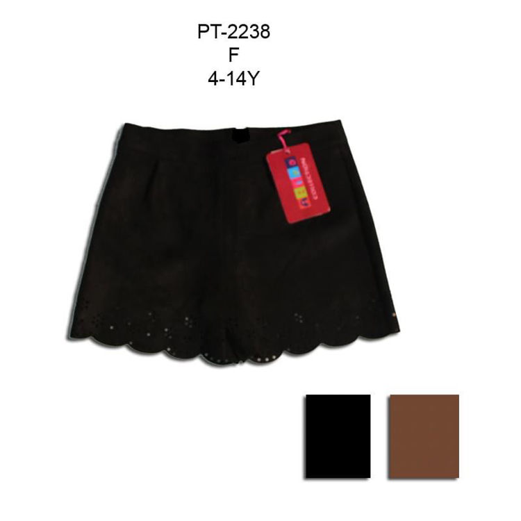 Picture of PT2238 GIRLS SUEDE CASUAL / SMART WINTER SHORTS